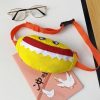 Cartoon Children's Canvas Embroidered Crossbody Bag - Image 3