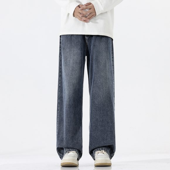 Trend Half Elastic Waist Jeans For Men - Image 3