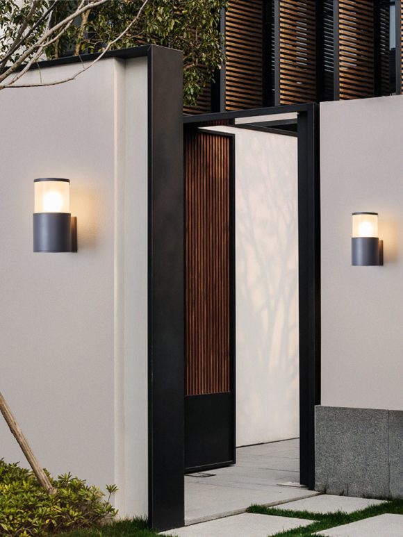 Outdoor Waterproof LED Corridor Modern Simple Wall Lamp - Image 3