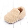 Solid Color Baby Toddler Shoes Plus Velvet Soft Rubber Sole Non-slip - Image 6