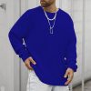 Long Sleeve Crew Neck Casual Men's Loose - Image 9