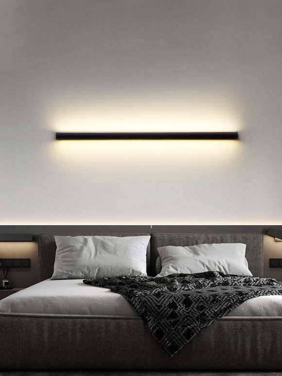 Atmosphere Lamp In The Corner Of The Background Wall Of The Bedroom And Living Room - Image 7