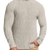 Casual Solid Color Round Neck Pullover Long-sleeved T-shirt - Image 2