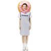 Halloween Party COS Donut Head Set Strawberry Cake Props Stage Performance Costume - Image 2