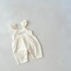 Baby Girl's Loose Adjustable Suspender Romper - Image 8