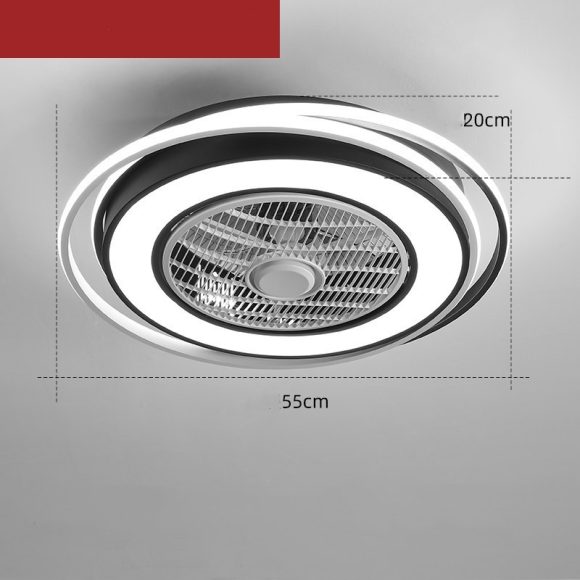 Bedroom Led Ceiling Fan Light Dining Room Home - Image 2