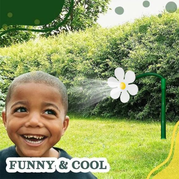 Garden Sprinkler Plastic Sprinkler Sunflower Sprinkler Garden Work Tool Adjustable Sprinklers And Garden Hoses - Image 2