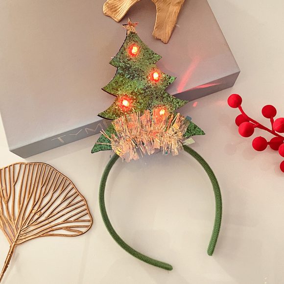 Christmas With Light Headband Snowflake Women's - Image 6