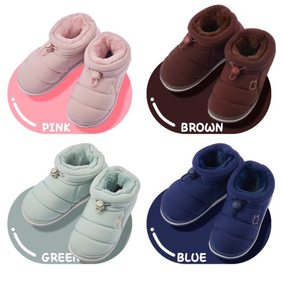 Cute Warm Boy And Girl Home Cotton Drag Bag With - Image 10