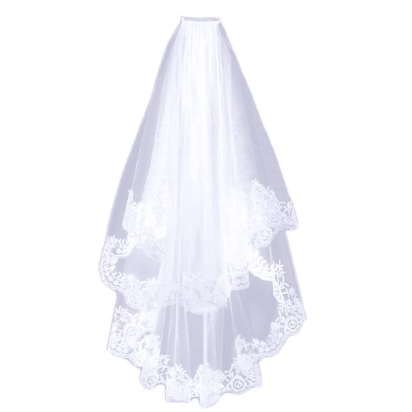 Black Veil Short Lace Headdress Spiritual Love Wedding Clothes Party Photo Veil Veil - Image 5