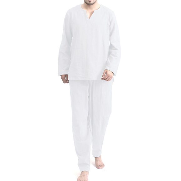 Casual Pajamas Two-piece Thin Breathable And Loose - Image 4