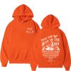 Christian Jesus Letters Print Hoodies Men Women's Clothing - Image 5