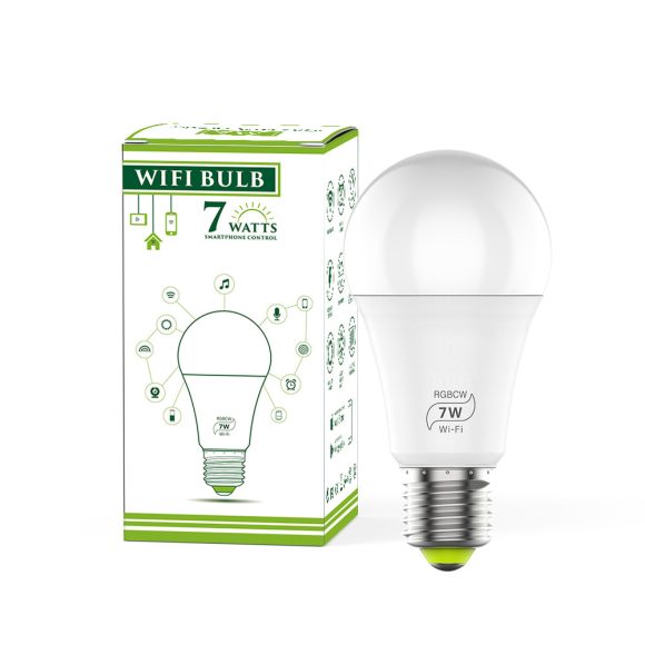 LED Smart Wifi Bulb Supports Alexa And Googleled Voice Control Colorful Lights - Image 4