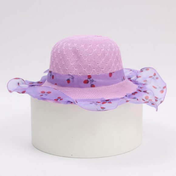 Princess straw hat kids sun hat - Image 8