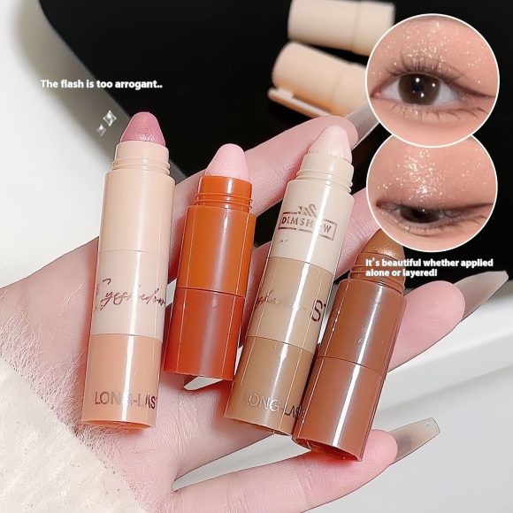 Five And Five Sections Lazy Eyeliner Pen Highlight Plain Face - Image 4