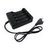 18650 lithium battery charger 4 slot 18650 four charge line charger 3.7v4.2v strong light flashlight charger
