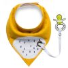 Bib with Pacifier Clip - Image 6