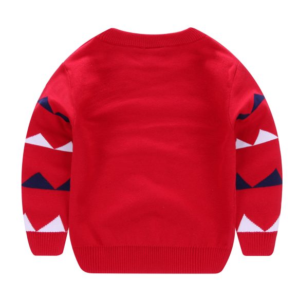 Boy's Explosion Of Wild Dinosaur Sweater - Image 5