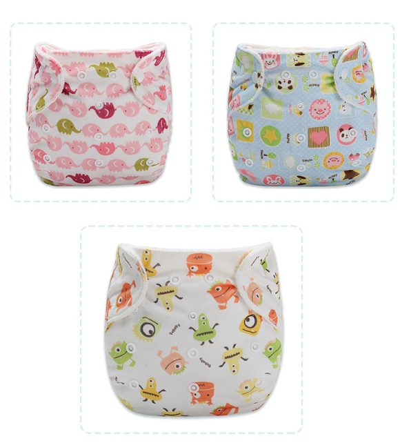 Baby cloth diaper pants cartoon diaper pants - Image 4