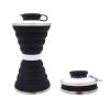 500ML Silicone Water Bottle Cup Foldable Leak Proof Portable Sports Travel Water Bottles For Outdoor Travel Gym Hiking Reuseable Kitchen Gadgets - Image 8