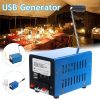 USB charging emergency rescue blue hand crank generator - Image 7