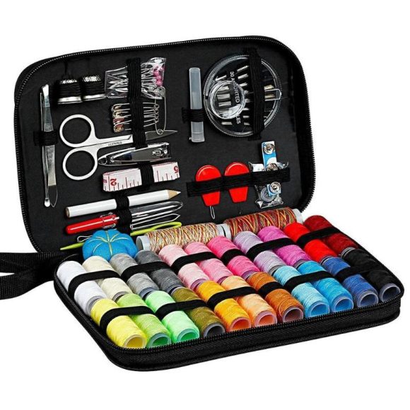 Sewing Suit Travel Sewing Bag Black Zipper Bag - Image 7