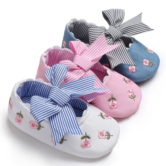 Bowknot Baby Shoes Girl Toddler Anti-Slip Shoe - Image 2