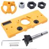 35 MM Cup Style Guide To Drill Bit Hint Bit Boring Drill Hole Port Locator Drill Guide For Kreg Jig Wood Working Tools DIY Drill Tool - Image 2