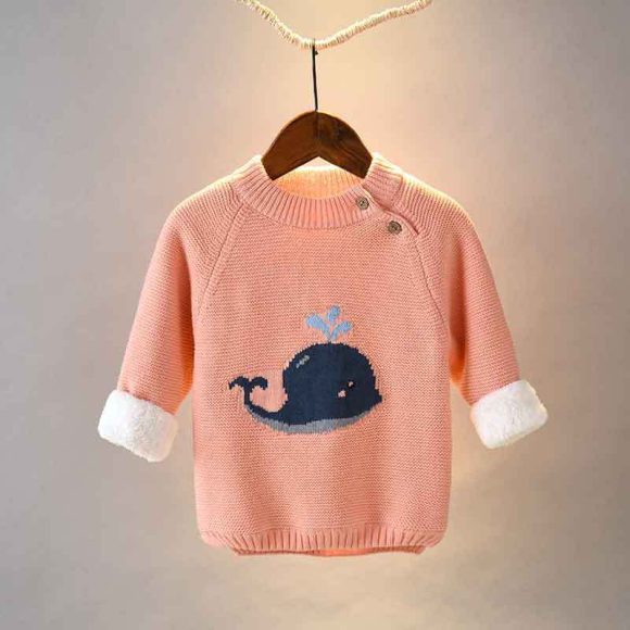 Baby plush warm clothes - Image 4