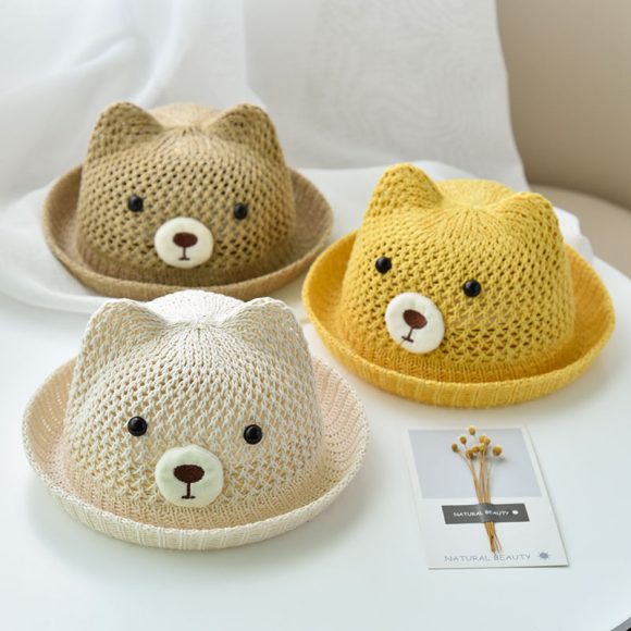 Summer Beach Travel Hat Baby Straw Hat Girl - Image 8