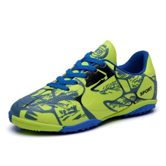 Soccer Shoes Low-top Leather Surface Rubber Nail Long Nail Broken Nail Flat Bottom Boys And Girls Teen Sneakers - Image 7