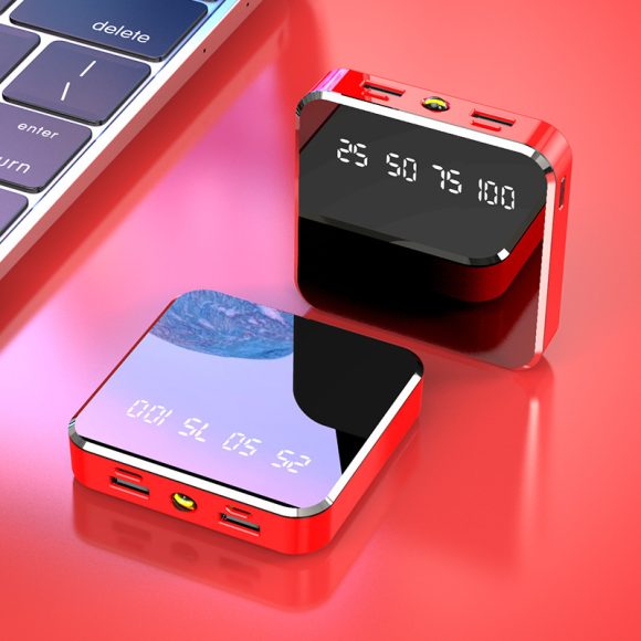 Mini Compact Full Mirror Power Bank - Image 2