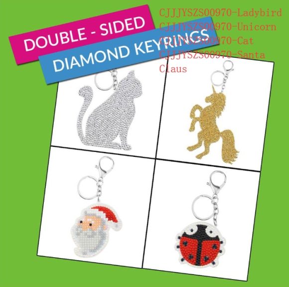 Animal diamond painting  keychain - Image 3