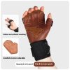 Cowhide Fitness Anti-slip Wrist Gloves - Image 7