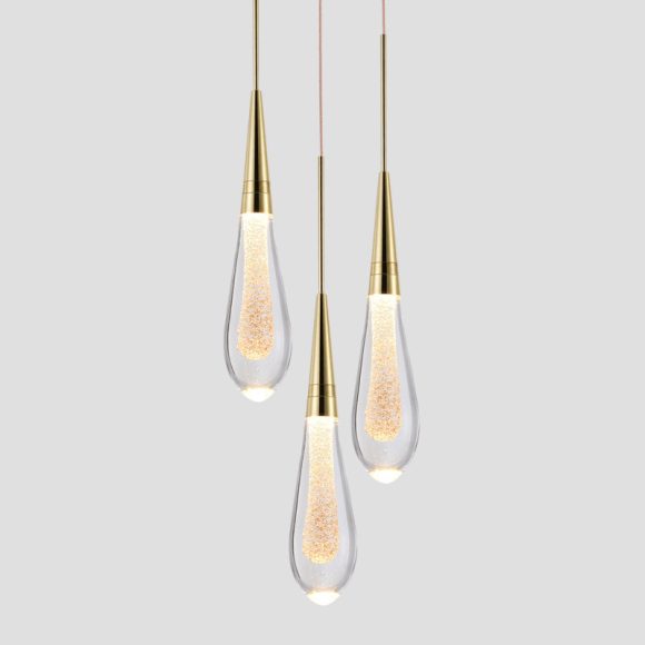 Postmodern crystal chandelier - Image 3