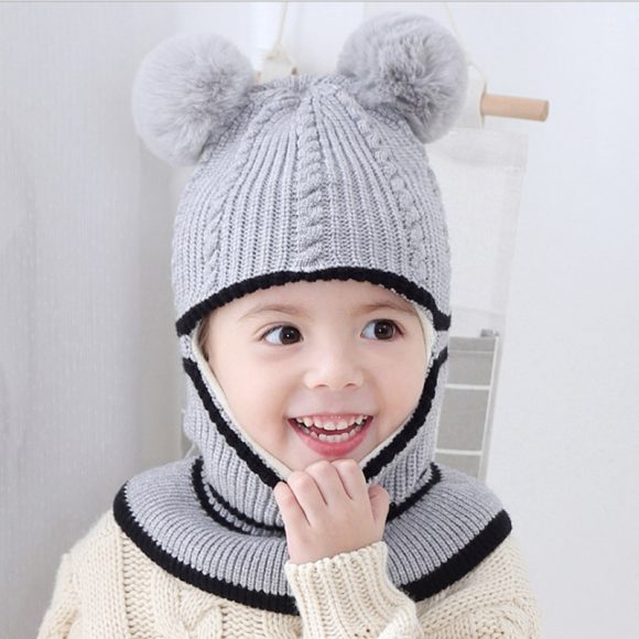 Baby winter scarf hat - Image 10