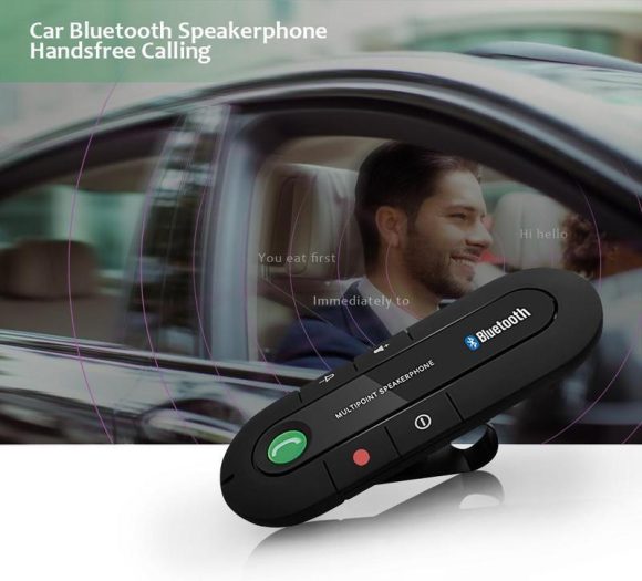 Bluetooth Car Visor Speakerphone - Image 2