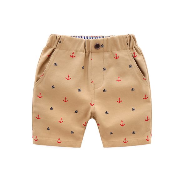 Casual Baby Print Fashion Thin Pants Children Beach Shorts - Image 3