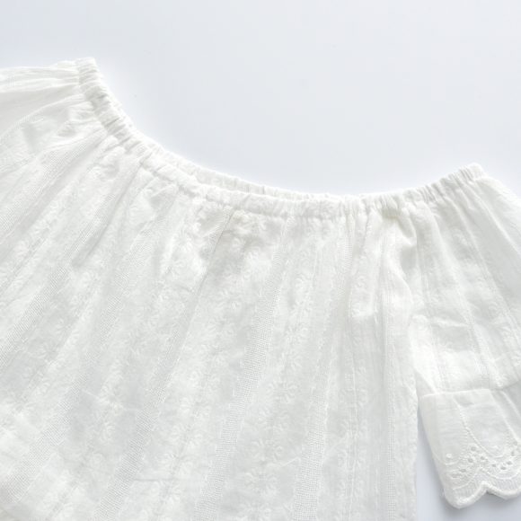 Girls Lace Pearl Jeans Set - Image 2