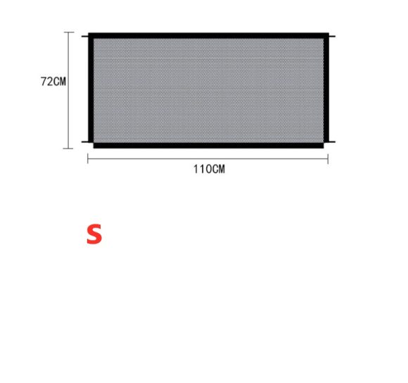 Pet Protection Fence Nylon Foldable Dog Isolation - Image 3