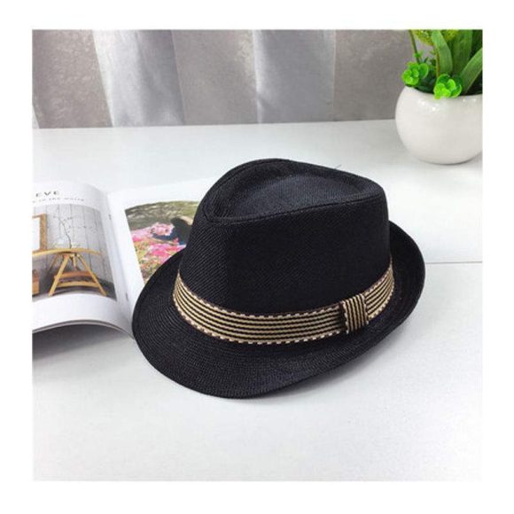 Children's performance jazz straw hat - Image 4