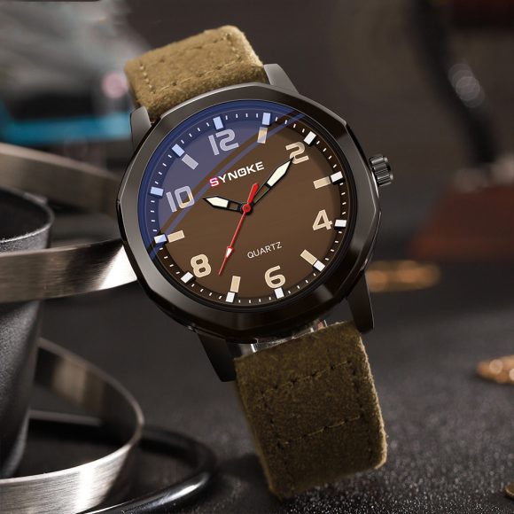 New Product Retro Sports Belt Alloy Digital Men's Quartz Watch - Image 6