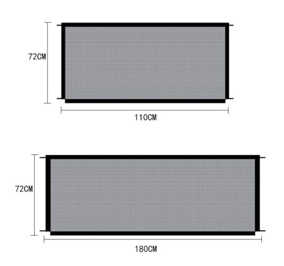 Pet Protection Fence Nylon Foldable Dog Isolation - Image 6