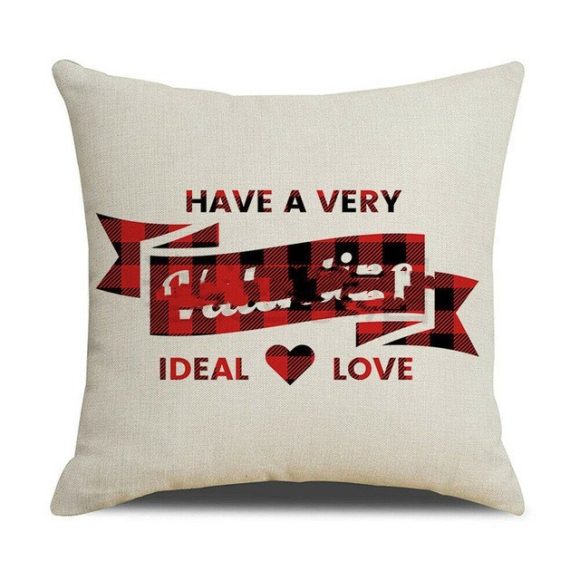 Valentines Day red pillowcase cushion cover - Image 5