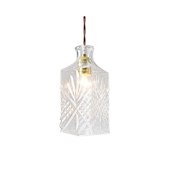 Glass bottle chandelier - Image 8