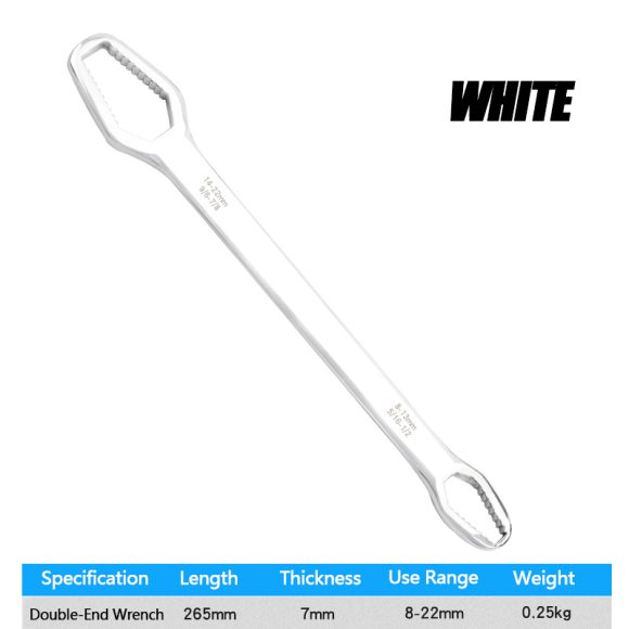 Universal Spanner 8-22mm Double-Head Key Set Screw Nuts Wrenches Repair Hand Tools For Car Bicycle Car - Image 4