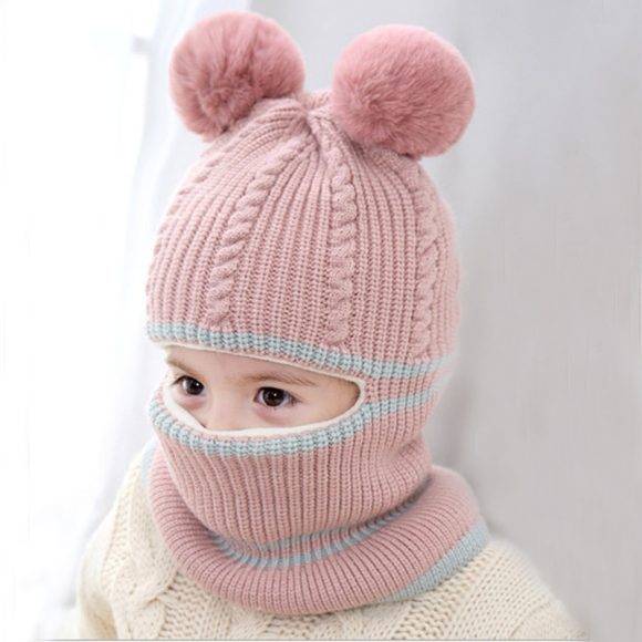 Baby winter scarf hat - Image 4