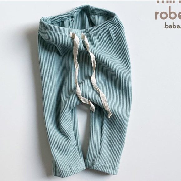 Simple And Versatile Thread Stretch Leggings For Babies - Image 2