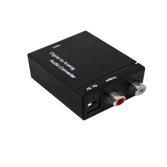 Analog to Digital Audio Converter Fiber Optic with TV Speaker - Image 6