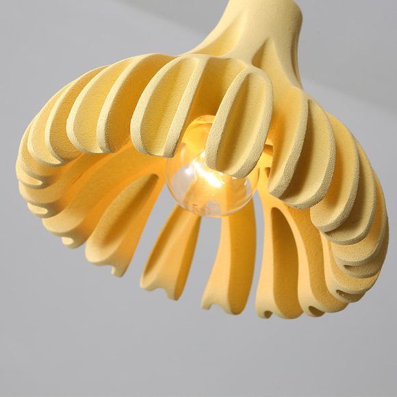 Nordic Dining Room Bedroom Bedside Creative Personality Resin Chandelier - Image 9